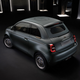 Fiat 500e Giorgio Armani exterior from rear